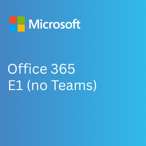 [MISO-OE-0001] Office 365 E1 (No Teams) (1 Year)