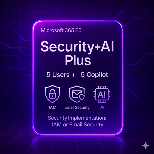 Security+AI Plus — (E5 + Copilot)